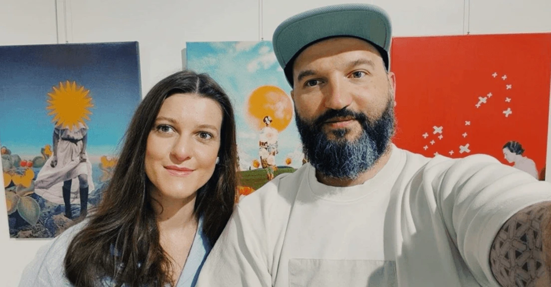 Pavel Demidovich and Vitalina Makus - Founders of Atomize