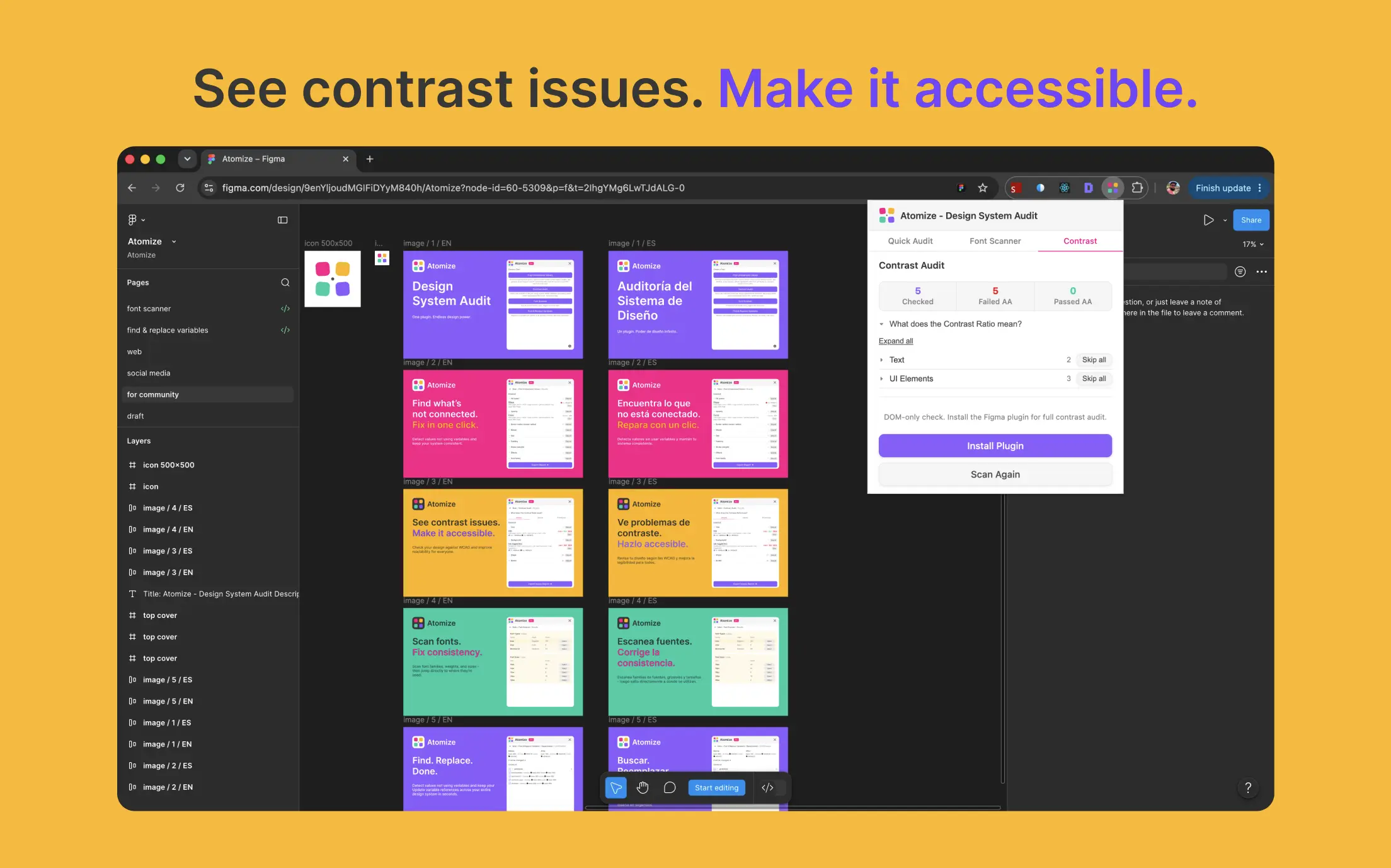 Contrast Audit