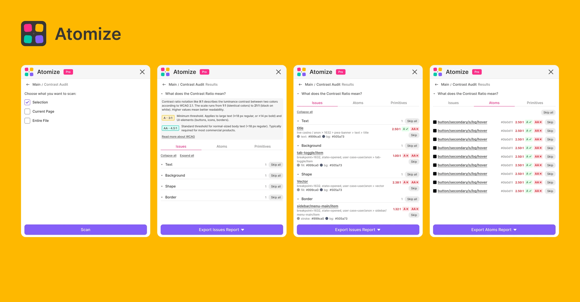 Contrast Audit para Figma
