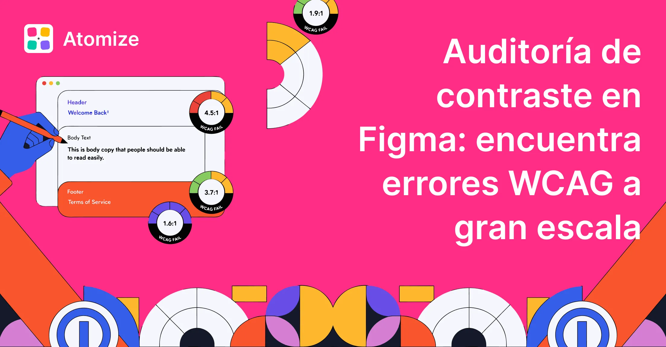 Auditoría de Contraste en Figma: Encuentra Fallos WCAG a Escala