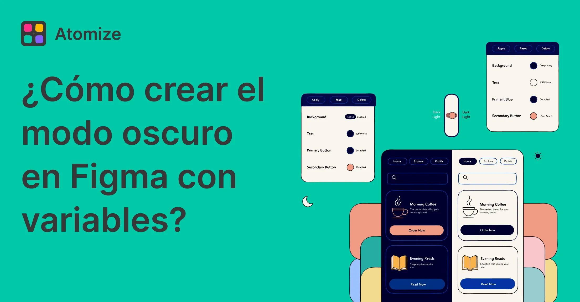 Cómo Crear el Modo Oscuro en Figma con Variables